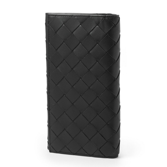 Bottega Veneta Intrecciato Long Wallet Black - Picture 2 of 6